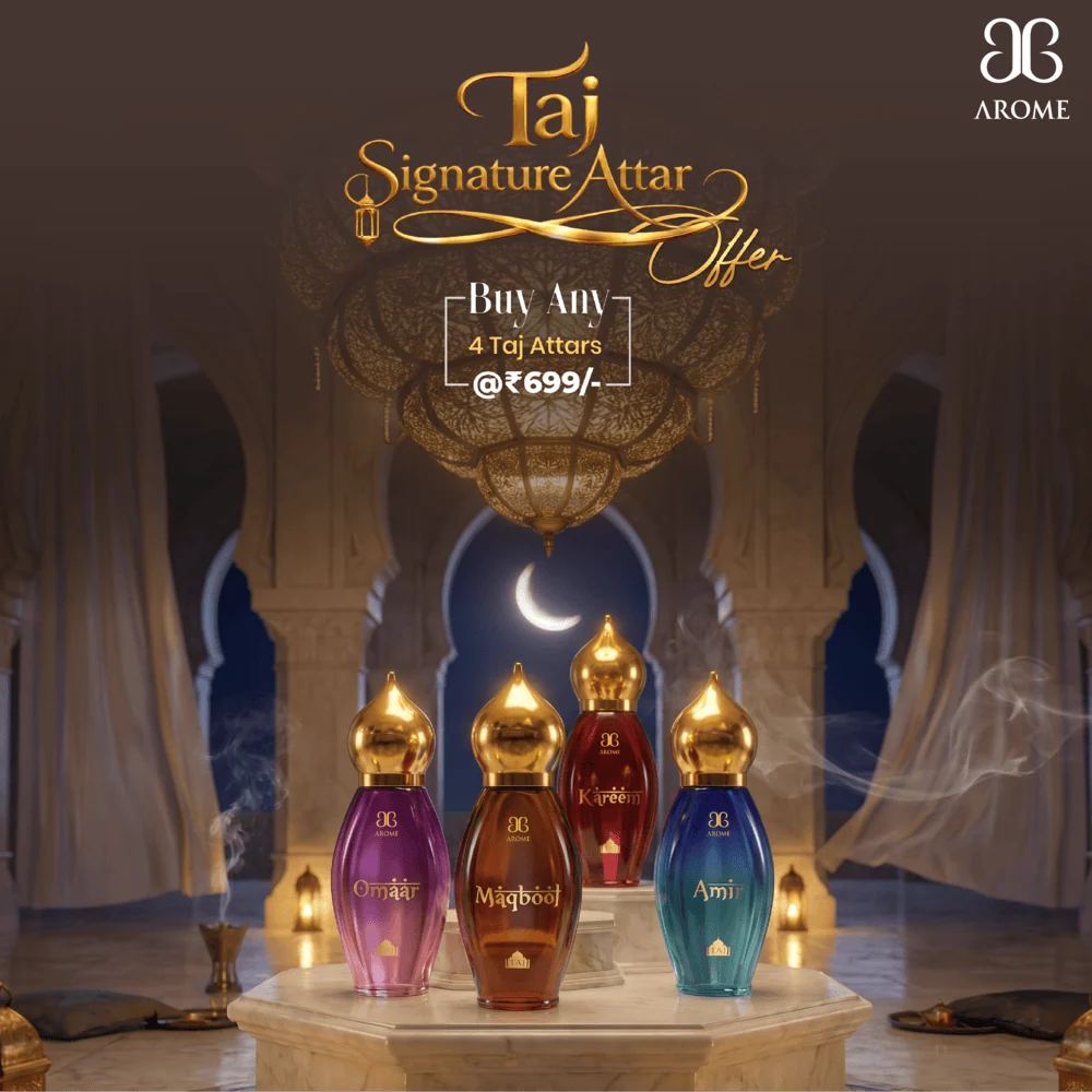 Buy any 4 Taj Attars at 699 Rs
